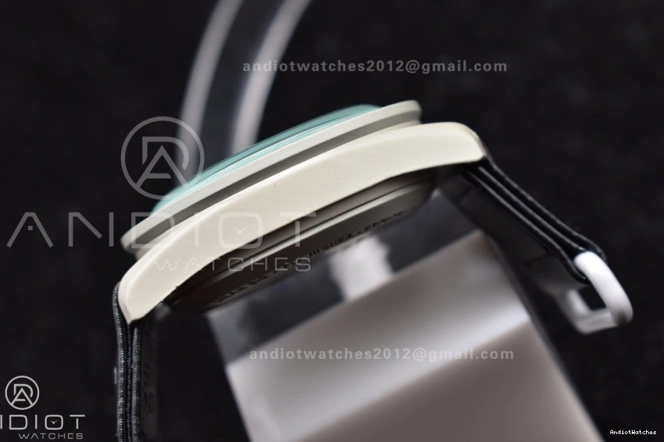 Swatch Omega Nylon The Bioceramic Moon Quartz 1184 to on x Vibrant Moonwatch Mission Strap 0519